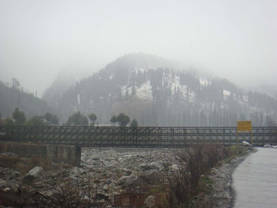 Snowfall in Solang valley