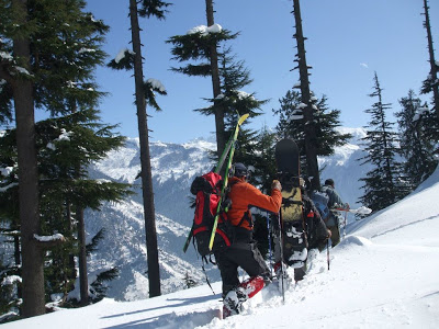 Backcountry skiing