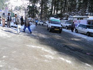 Vehicles on ice