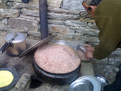 Desi meal at Jana
