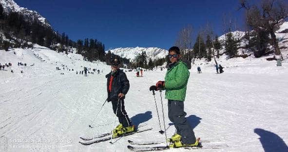 world snow day manali