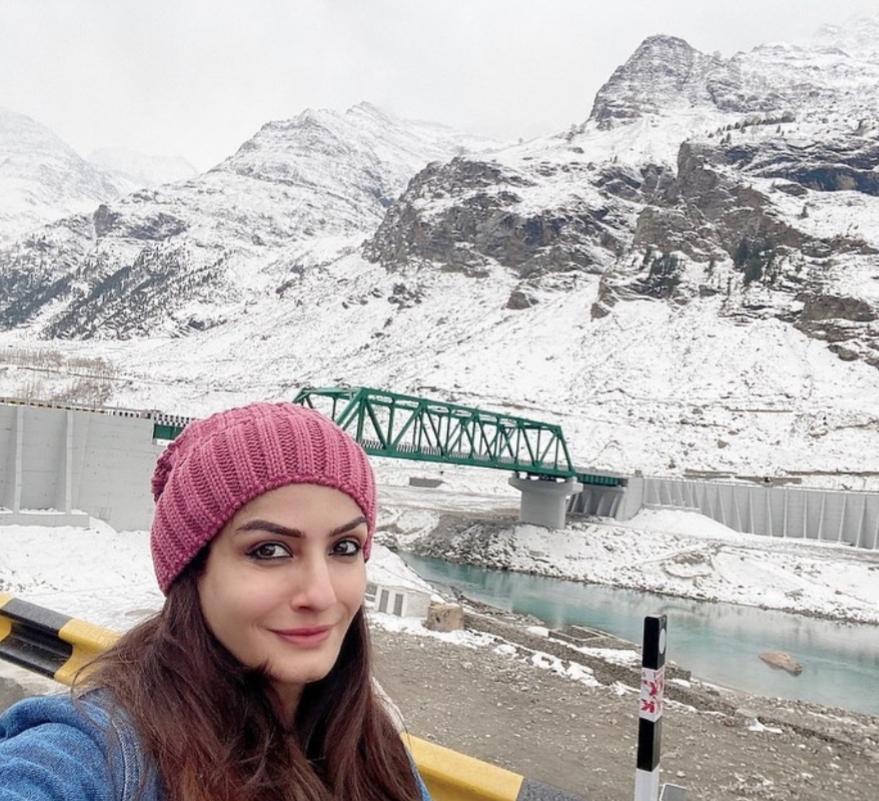 Raveena Tandon in Lahaul