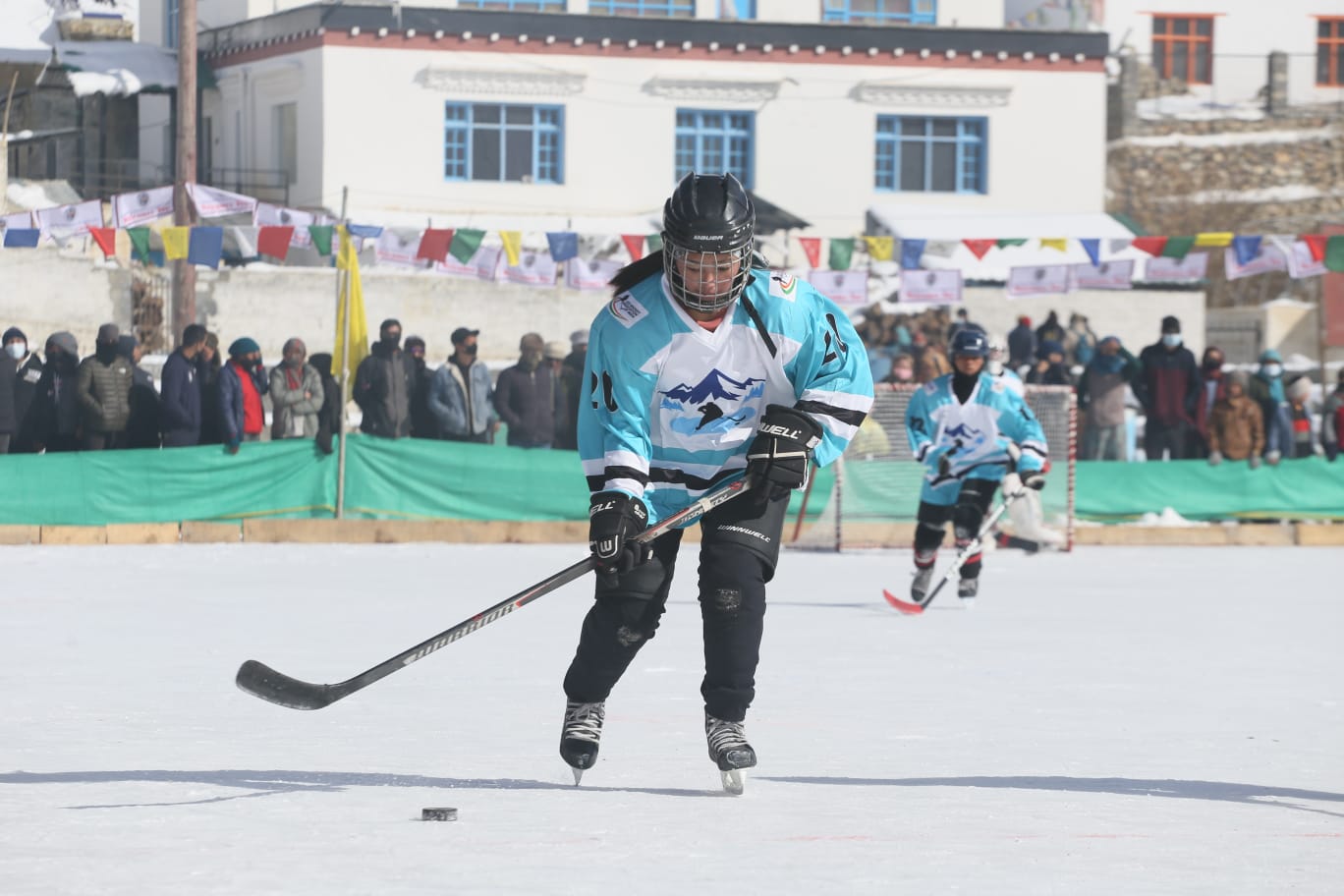 Women National Ice Hockey Championship begins at Kaza in Himachal's Spiti 